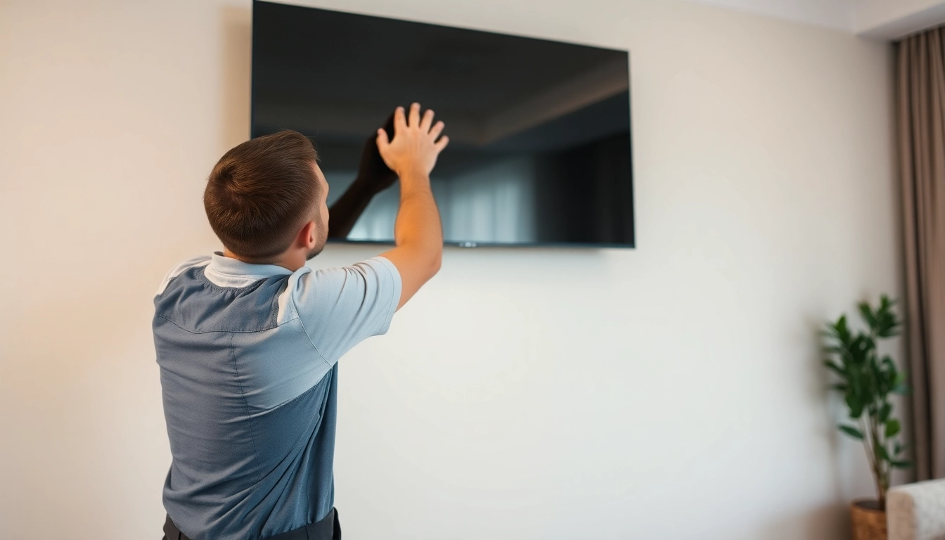 Expert TV Mounting Installation Service for Flawless Home Entertainment Setup