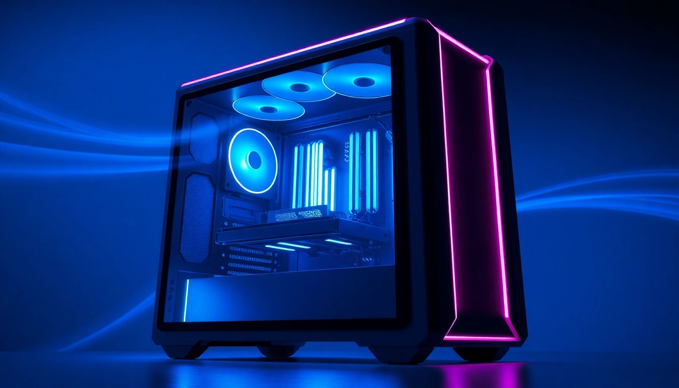 Shop vibrant, high-performance PC CASE Supplier offering sleek designs and customizable features for optimal builds.