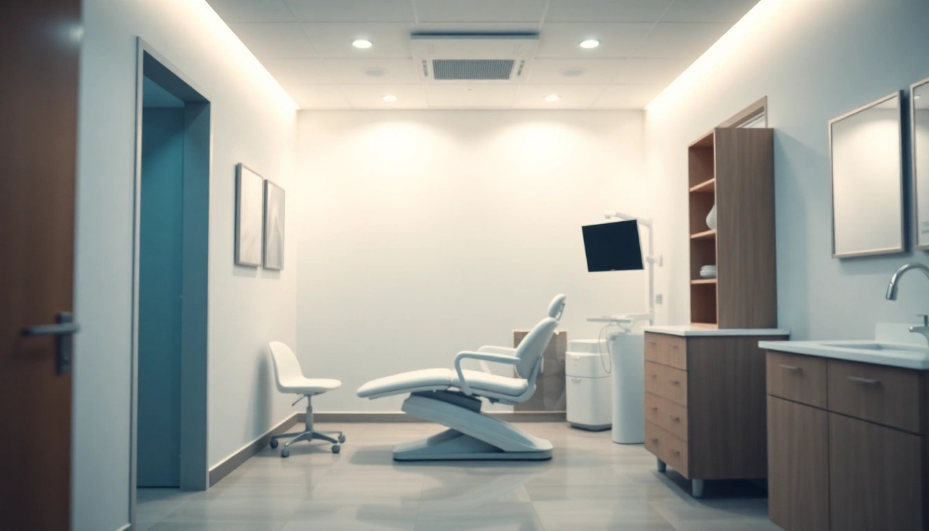 Experience the Fett-weg Spritze treatment in a serene and inviting clinic environment.