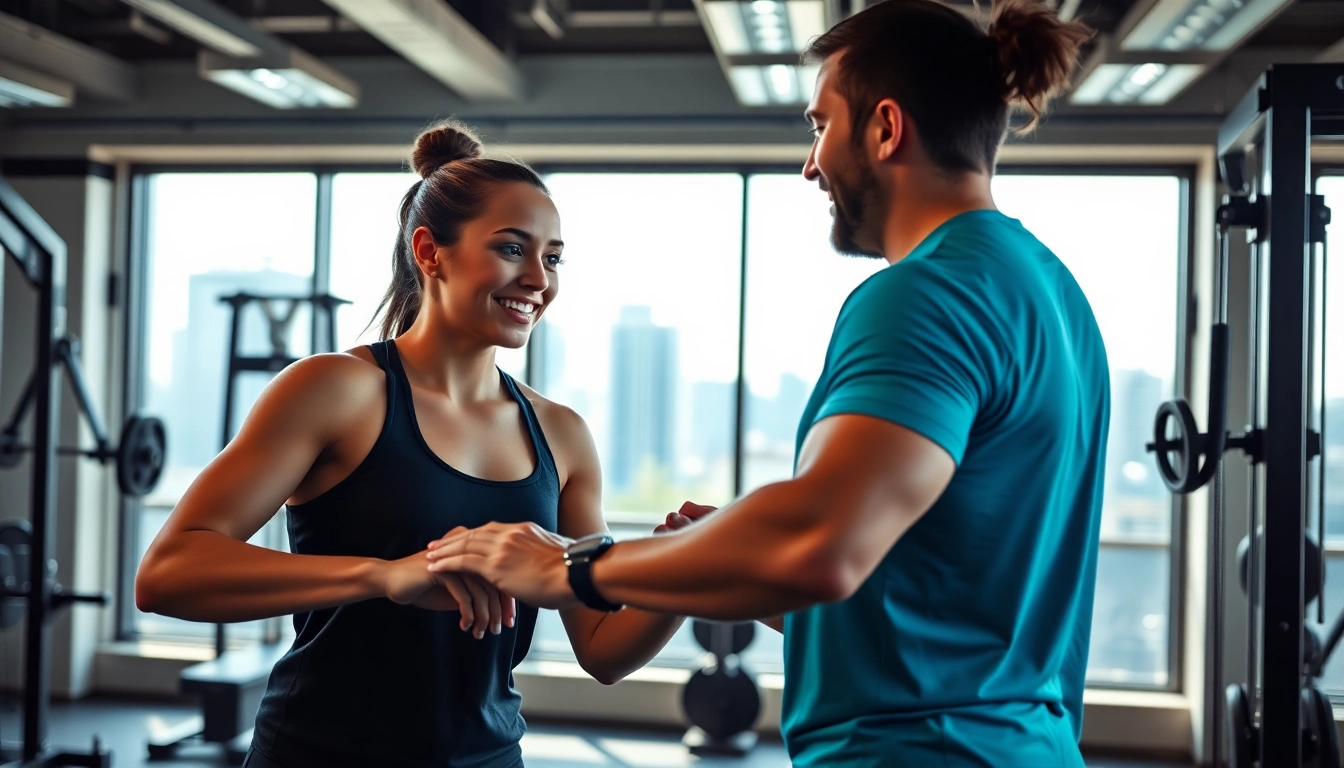 Engaged in beginner personal training in Downtown Jersey City with a dedicated trainer.