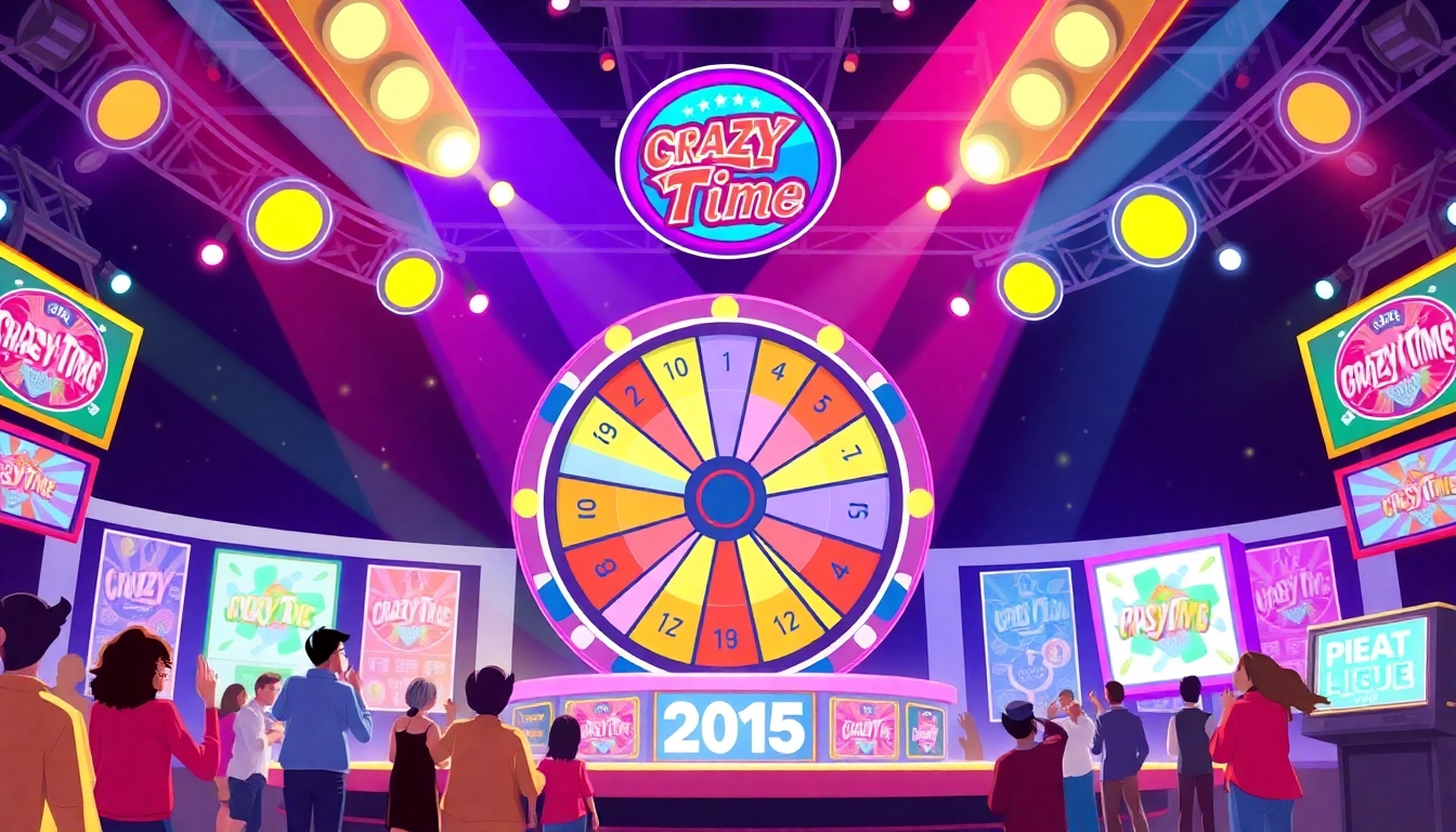 Crazy Time Italia live game show offers thrilling moments with colorful wheels and interactive gameplay.