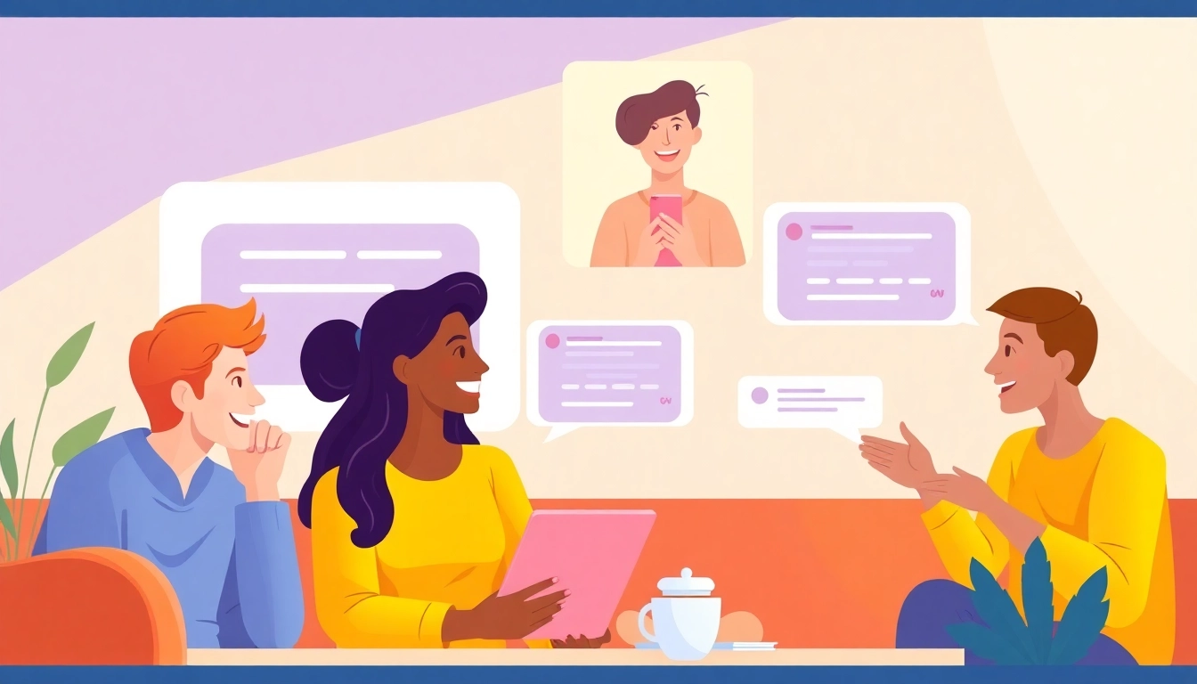 Engaging users in دردشة كتابية within a lively online chat environment featuring diverse participants.