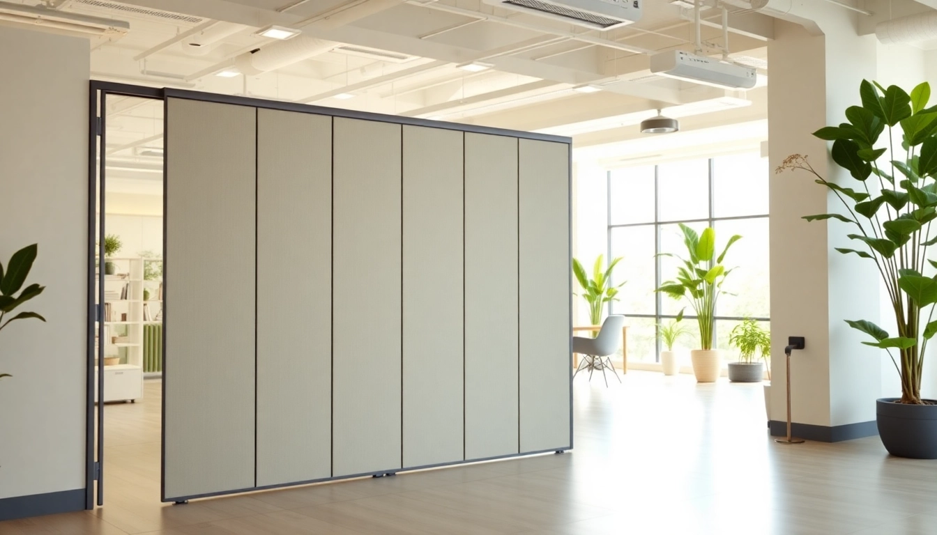 Maximizing Space with High-Quality Folding Partition Walls for Modern Offices