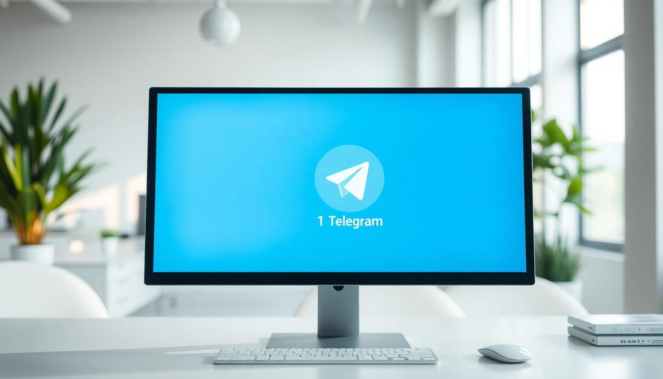 Download the Telegram电脑版 app on your computer, showcasing its user-friendly interface.