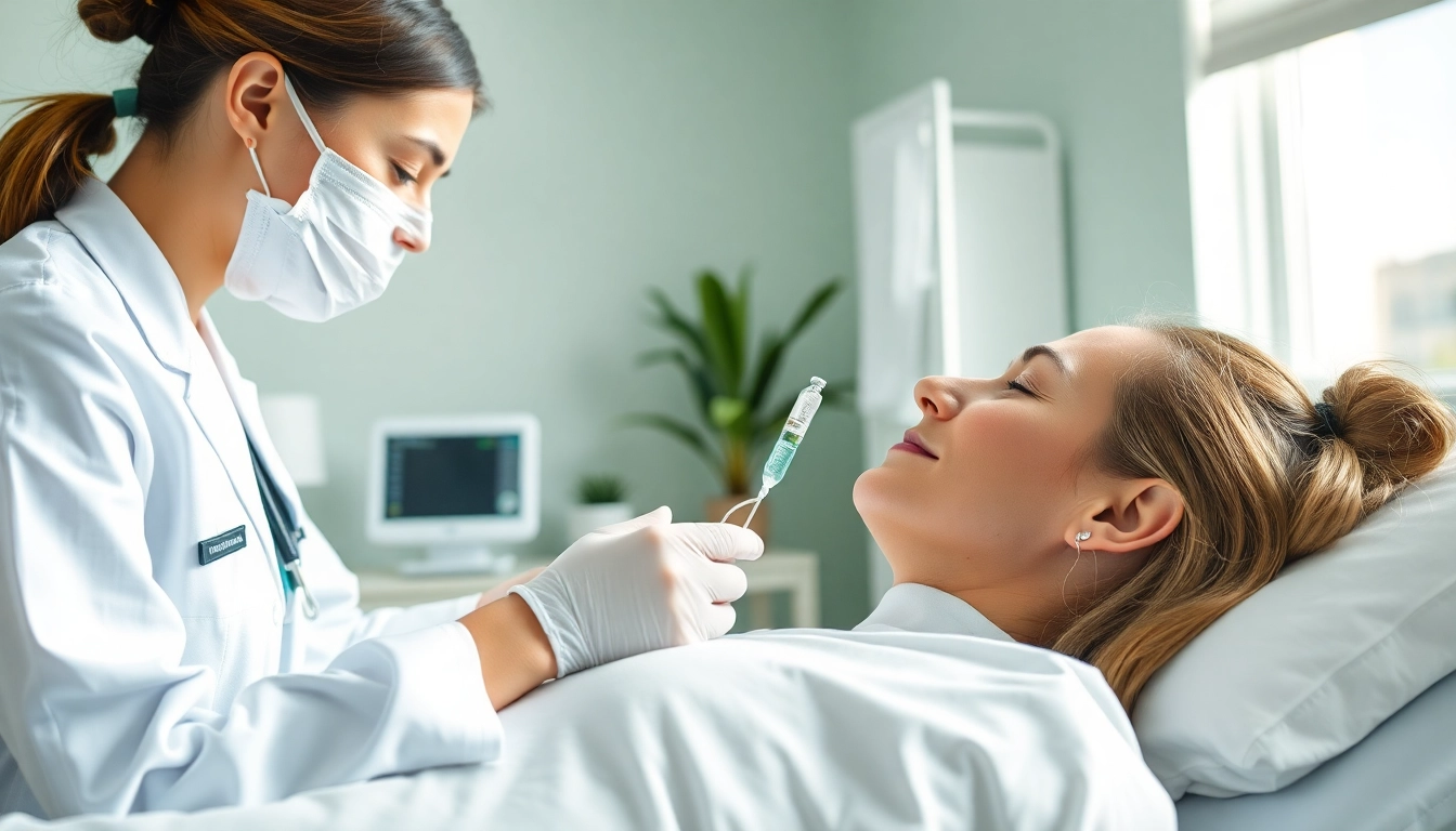 Experience effective nad+ iv therapy near me with an attentive healthcare professional in a soothing environment.