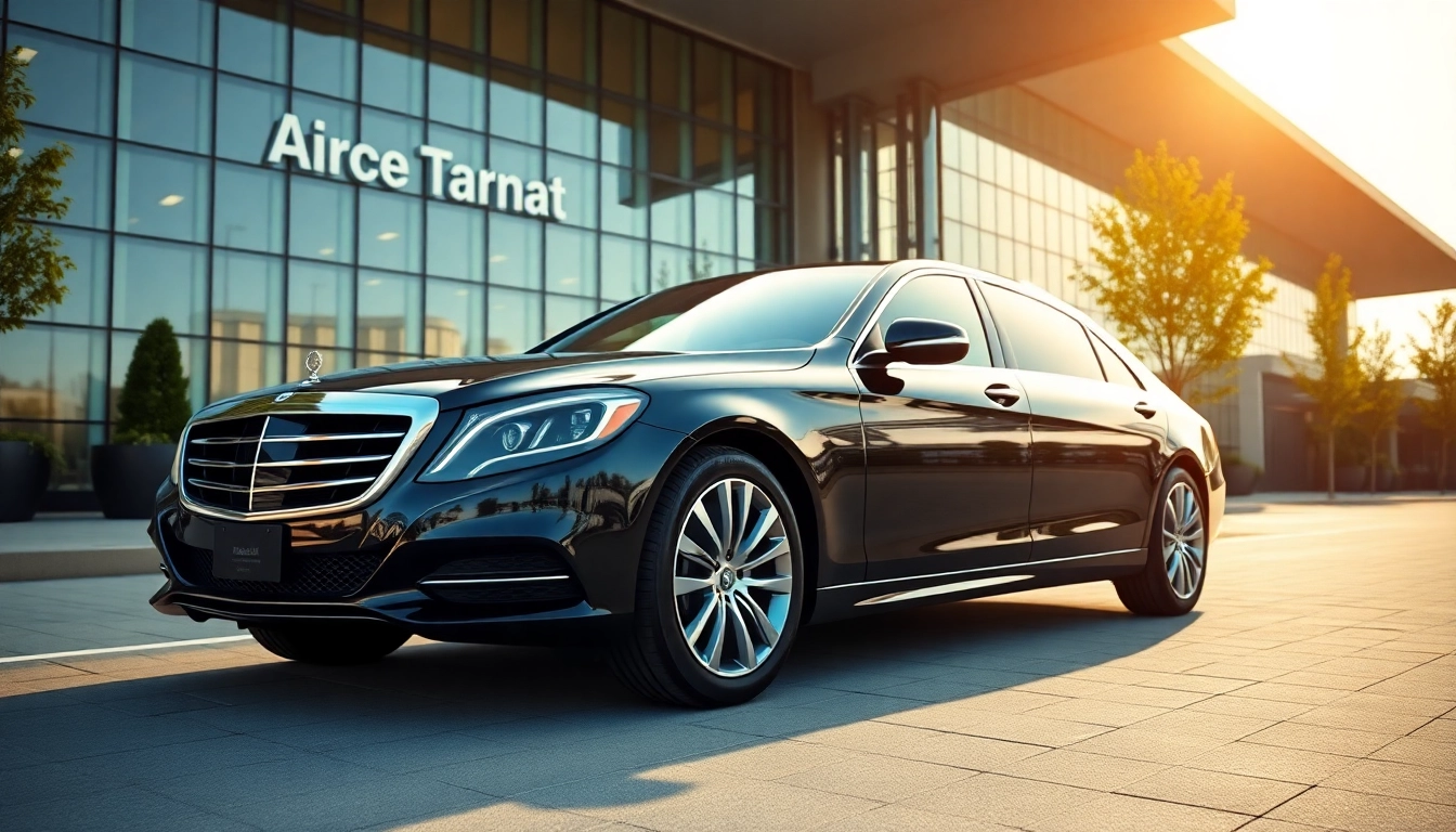 Experience our premium Vancouver airport car service with a luxurious sedan awaiting at YVR airport.