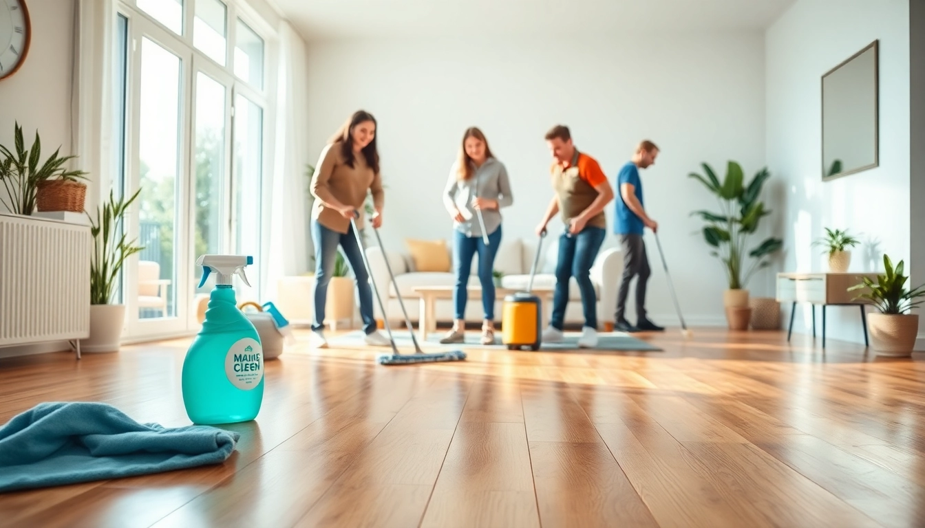 Bond cleaning Logan team diligently cleaning a sparkling home, showcasing professionalism and reliability.