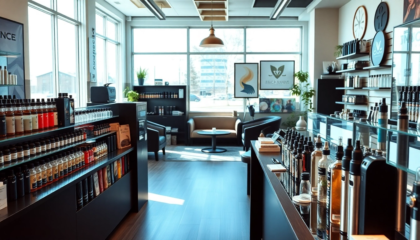 Explore the variety at puff pro vape shop with an inviting store display.
