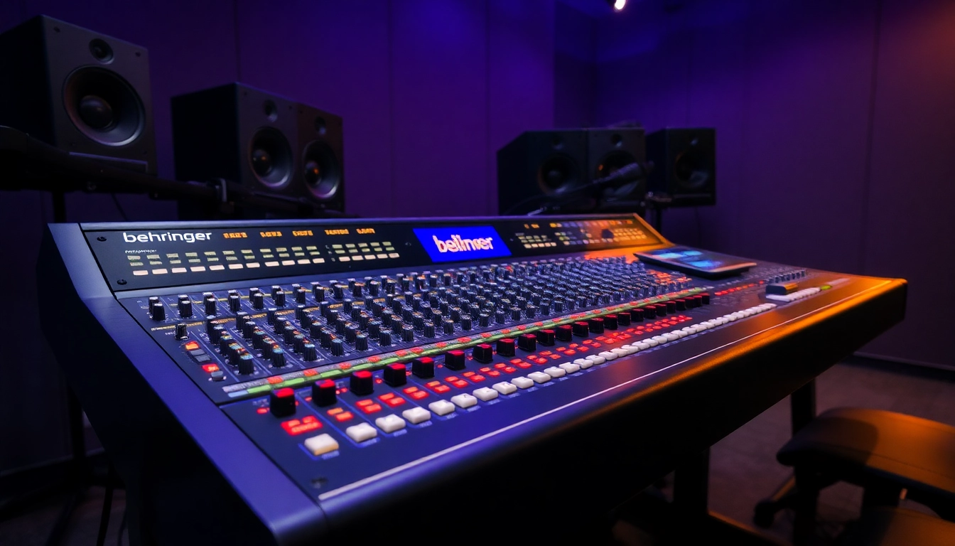 Descubre la Innovación de Behringer Colombia: Equipos de Sonido de Alta Calidad