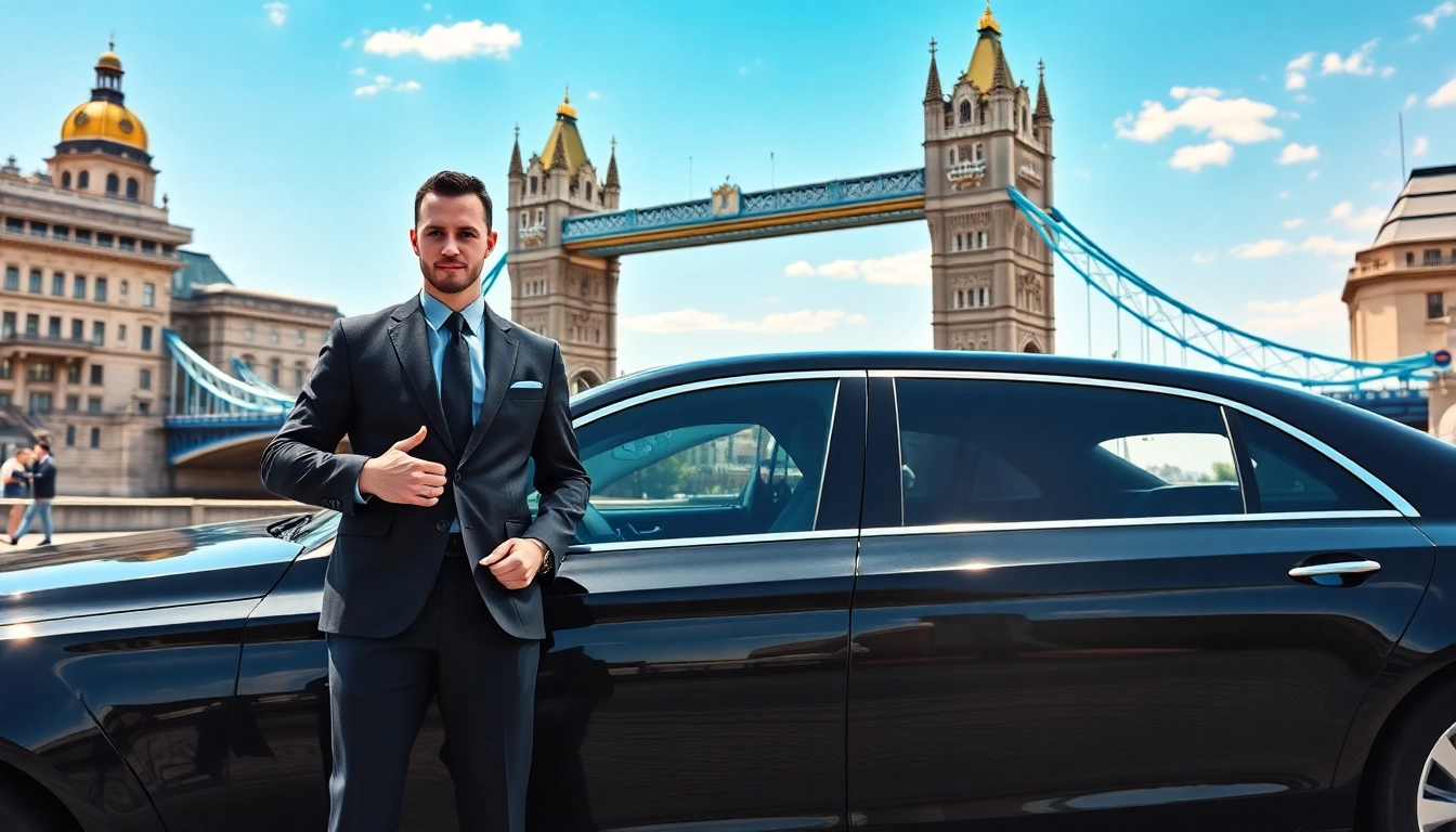 Experience luxurious chauffeur service london with professional drivers and elegant vehicles in iconic settings.