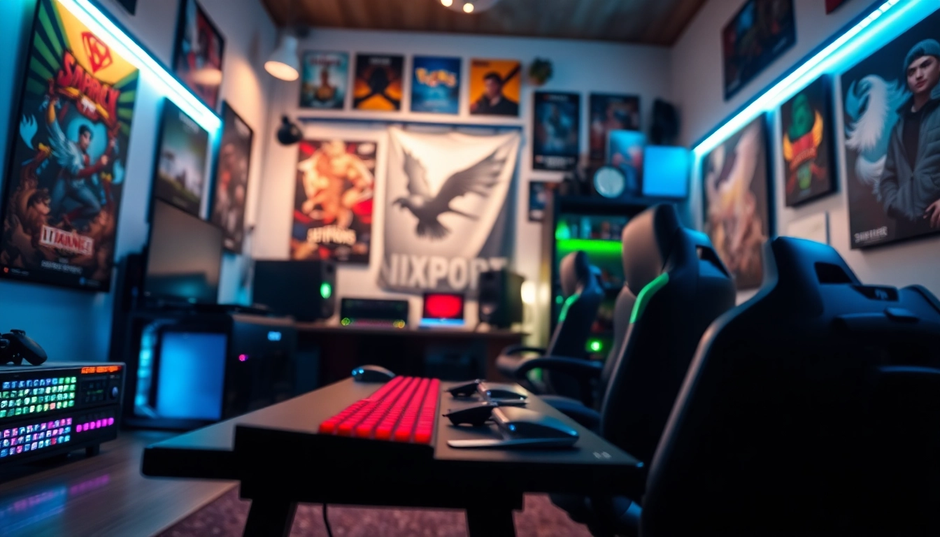 matador168, enjoy a vibrant gaming setup with high-end gear and cozy ambiance.