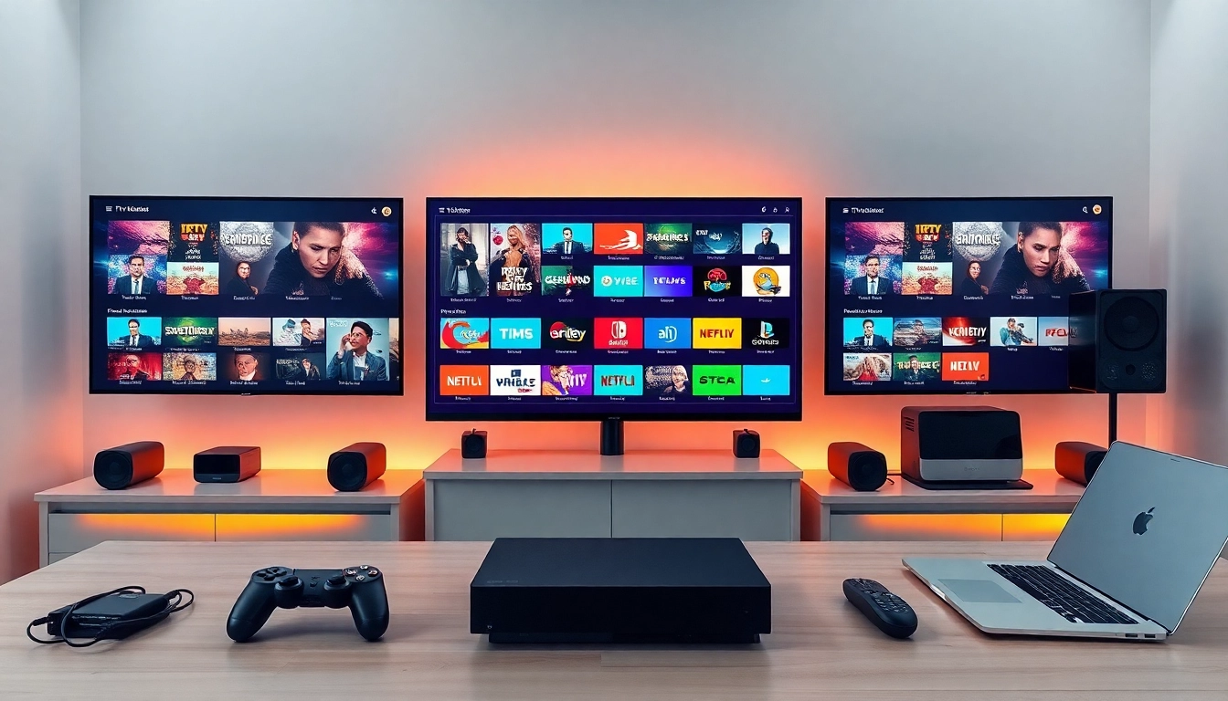 Utiliser un code IPTV pour naviguer sur divers canaux de télévision en streaming.