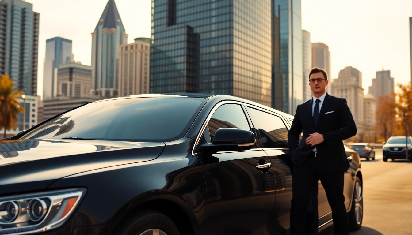 Experience luxury with a town car Vancouver service, showcasing professional chauffeurs and sleek vehicles.